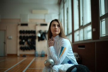 Fencing sport