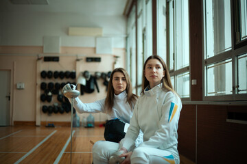 Fencing sport