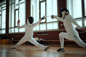 Fencing sport