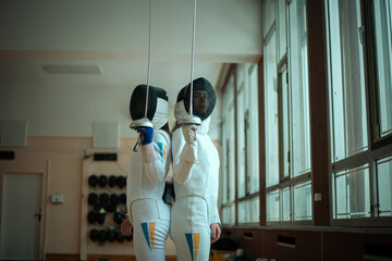 Fencing sport