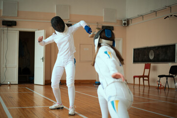 Fencing sport