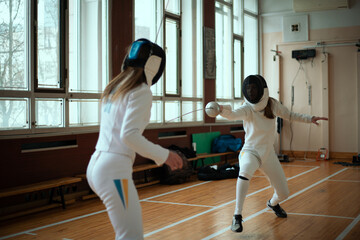 Fencing sport