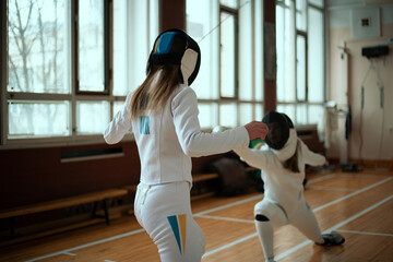 Fencing sport