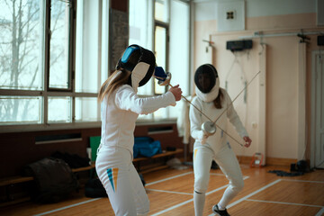 Fencing sport