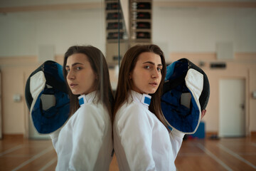 Fencing sport