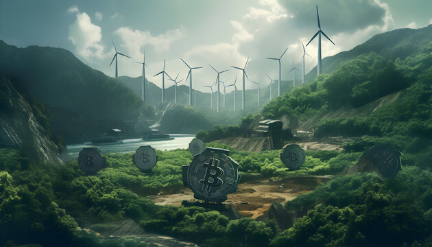 Duurzame Energie: Windmolens, Bergen en Bitcoin