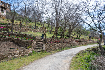 Obraz premium Panorama of Village of Dolene, Bulgaria
