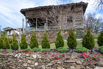 Panorama of Village of Dolene, Bulgaria
