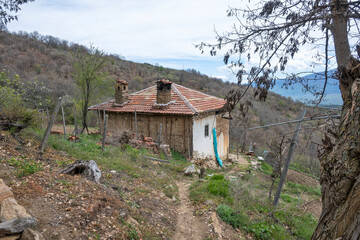 Panorama of Village of Dolene, Bulgaria