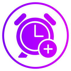 time gradient icon