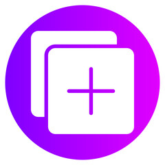 create gradient icon