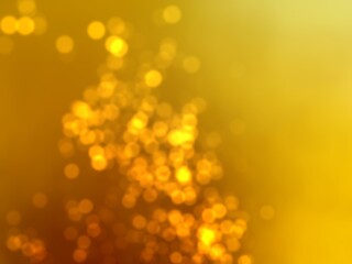 abstract golden bokeh background