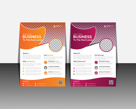 Modern Corporate, Flyer  design, poster flyer brochure, cover, layout template, space for photo background, annual report catalog, magazine, flyer,  Creative, modern template, for your business,