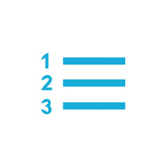 Fototapeta premium UI blue icon