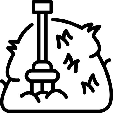 recommend clip art: haystack icon