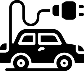 electric car icon