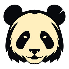 Cute panda design illustration
