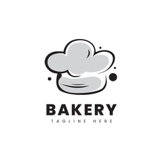 Bakery vector logo. Sweet food logo, can be used for bakery product logo, trademark, or food business logo.