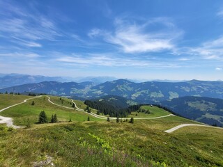 Naklejka premium Alpen in Österreich