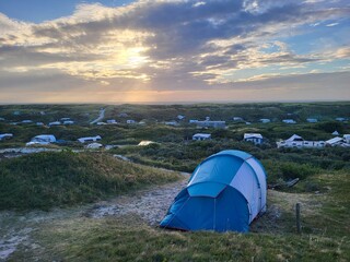 Campingplatz auf Texel