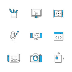 Web Design Icon Vector Illustration