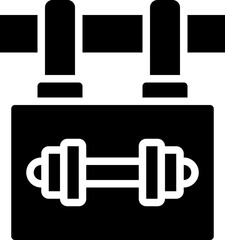 Obraz premium signboard icon