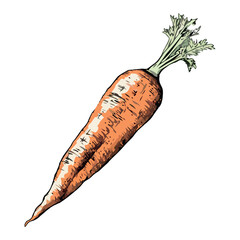Fresh carrot, a healthy ingredient for cooking