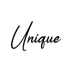 unique black letters quote