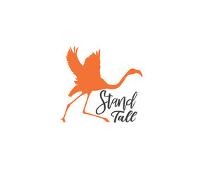 Flamingo, Stand Tall, Flamingo Clipart, Flamingo Vector