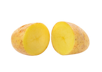 potato isolated on  transparent png
