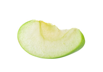 green apple on transparent png