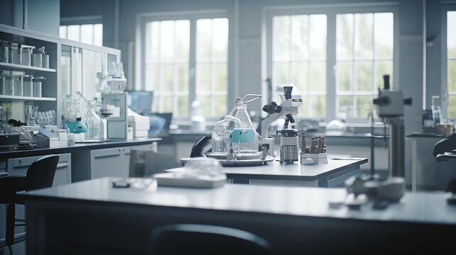 clean laboratory clinic Generative AI