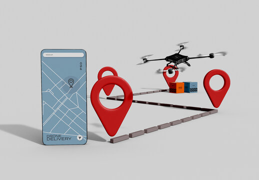 Fast Delivery Mockup