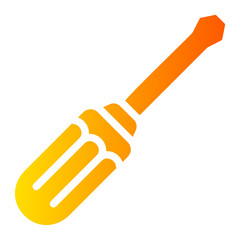 screwdriver Gradient icon