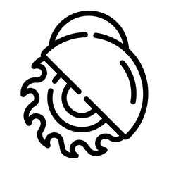 saw Line Icon