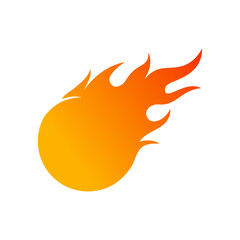 fireball vector logo