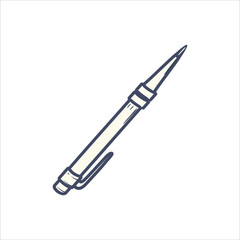 Pen icon illustration of a pen icon