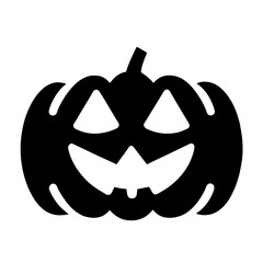 halloween pumpkin vector icon