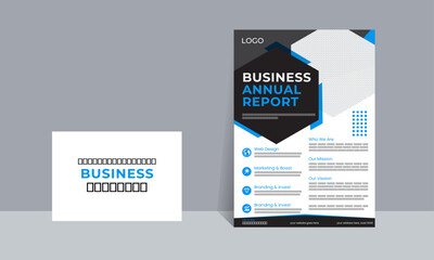 creative business flyer design vector illustration. 