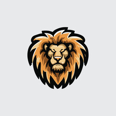 Lion Mascot Logo 