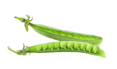 Green peas on transparent png