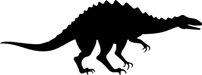 Dinosaur Silhouette Illustration