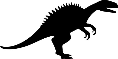 Dinosaur Silhouette Illustration