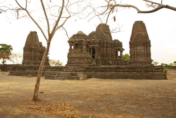 View of Gondeshwar temple at Sinnar, India.