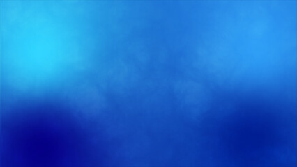 水色と青色の滲んだアブストラクトグラデーション背景