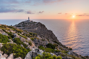 Fototapeta na wymiar Cap de Formentor in Mallorca, Spain. 