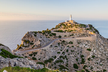 Cap de Formentor in Mallorca, Spain.	
