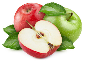 Apple isolated on white background