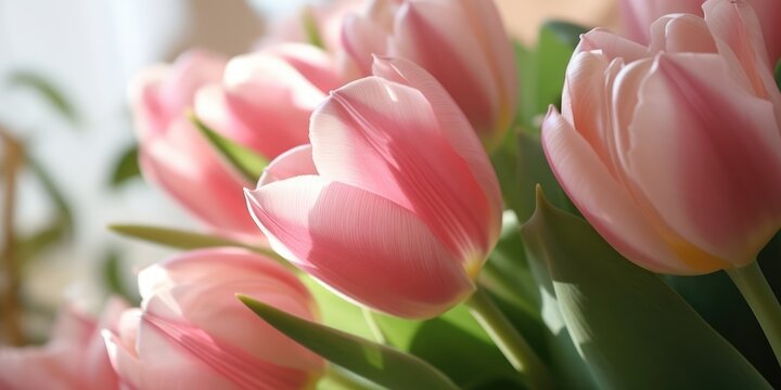 Beautiful flower bouquet, made with generative ai