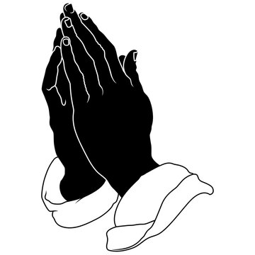 recommend clip art: Illustration of hands of an apostle in prayer position, praying hands, religious praying hands